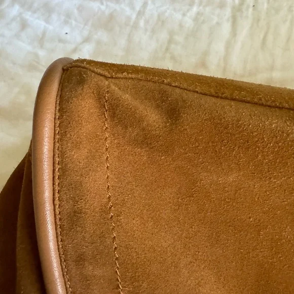 ASOS Brown Suede Tote Bag - Picture 11 of 12